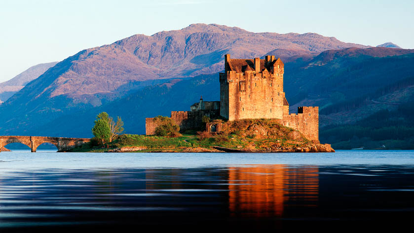 Scottish Castle on Loch